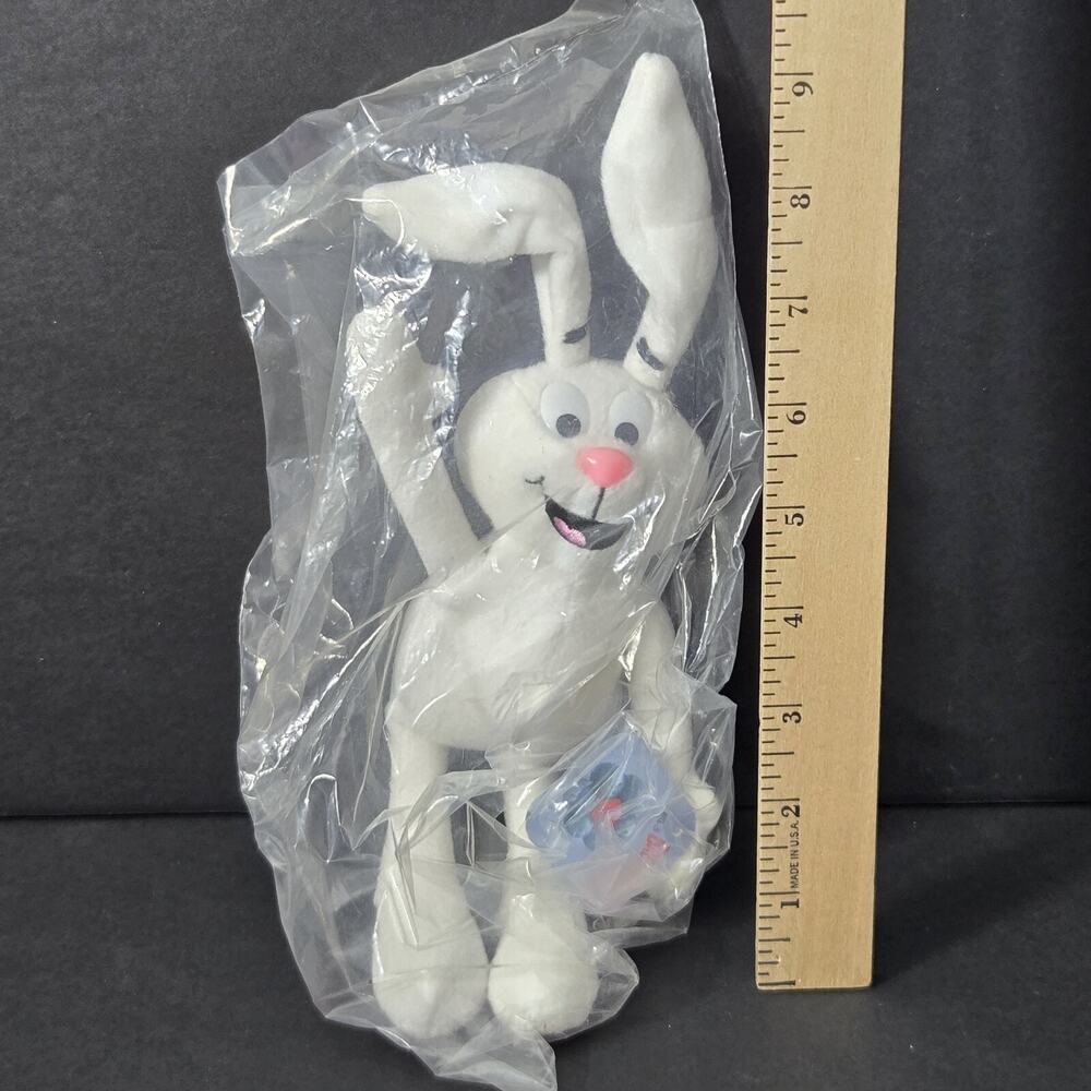 General Mills Breakfast‎ Baby Trix Rabbit Bean Bag Plush Toy - NEW SEALED 1997
